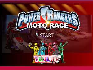 Power Rangers Moto Race